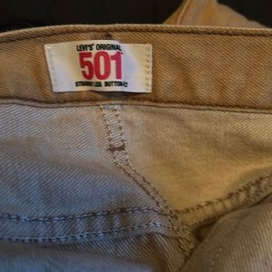 Levi’s 501 Jeans size W46 L32 Button Up - Fly Straight Leg